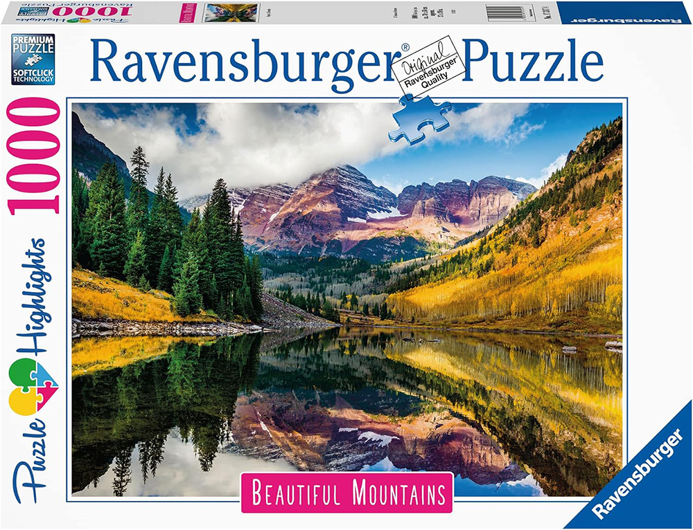 Puzzle Slagalica 1000 Delova Aspen Kolorado Ravensburger 17317 Slika