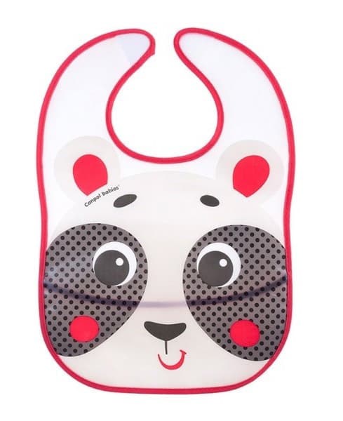 Canpol Babies Silikonska Portikla sa džepom Hello little beige 9/232