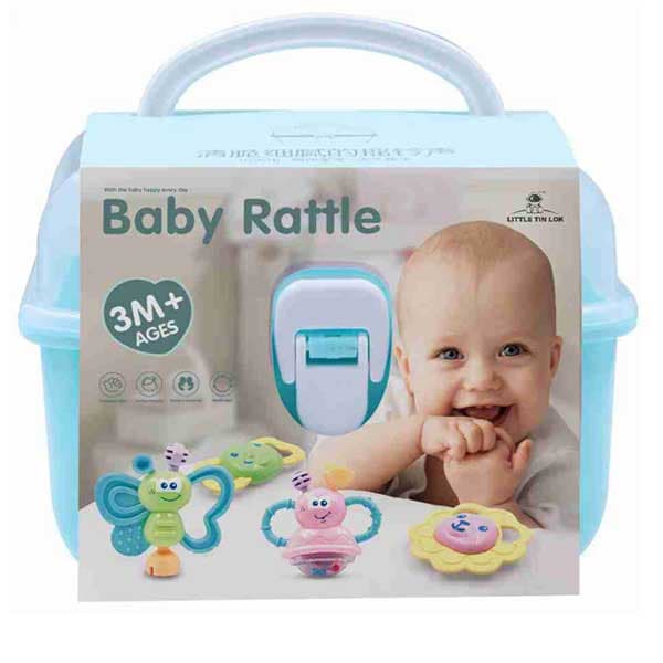 Bebi zvečke u koferu GT 21181 plave