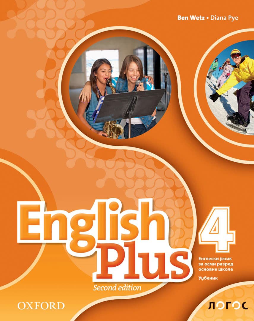 NOVI LOGOS Engleski jezik 8 -  English Plus 4 (2nd Edition) - Udžbenik za osmi razred