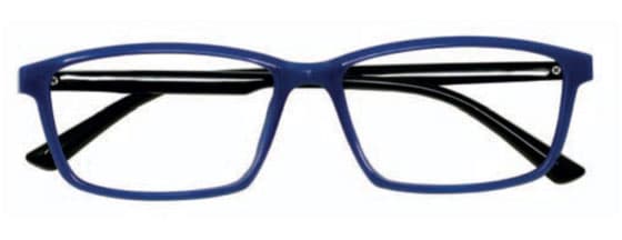 Prontoleggo Naočare za čitanje sa dioptrijom KING plave sa crnim drškama