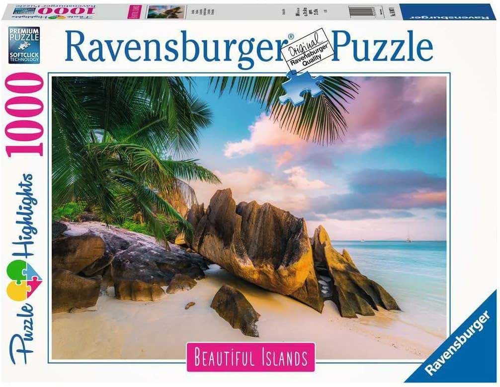 Puzzle slagalica 1000 delova Sejšeli Ravensburger 16907