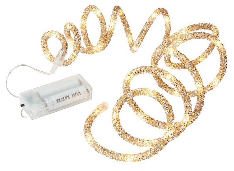 Novogodišnje dekorativne lampice na baterije 40 LED 230cm