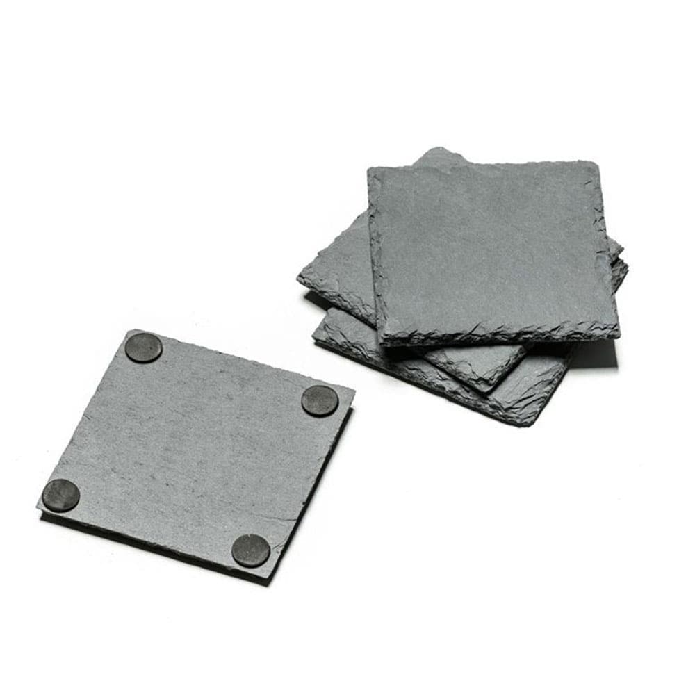 Podmetači za čaše Kamen 4 komada četvrtasti