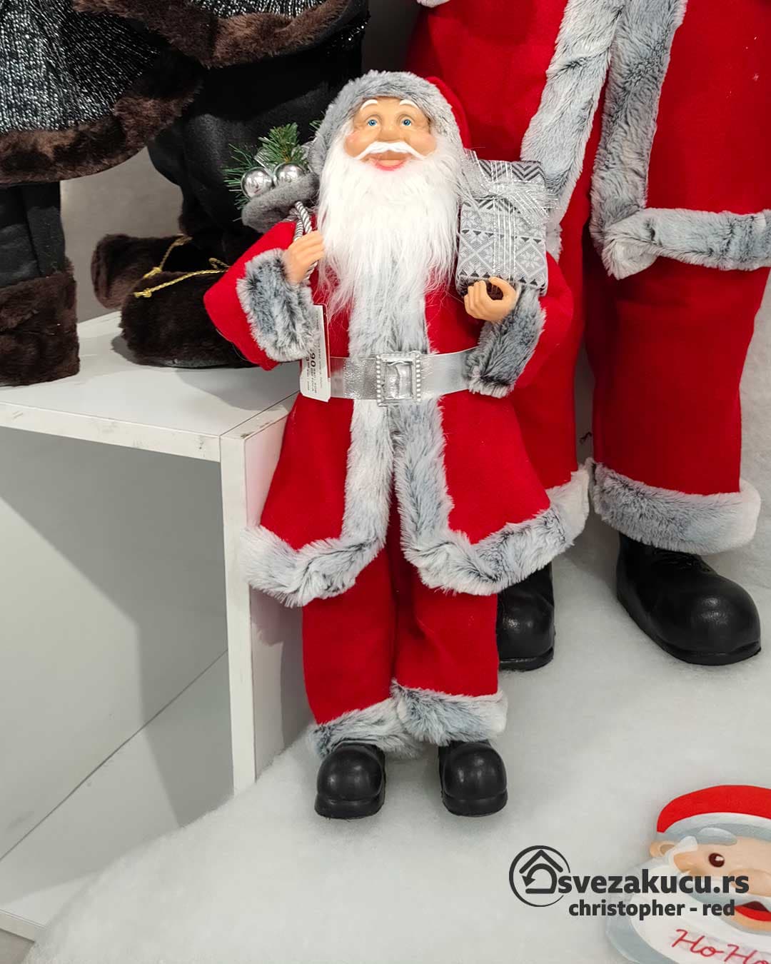 Deda Mraz - Lutka Christopher - 2022 - Red - 60 cm