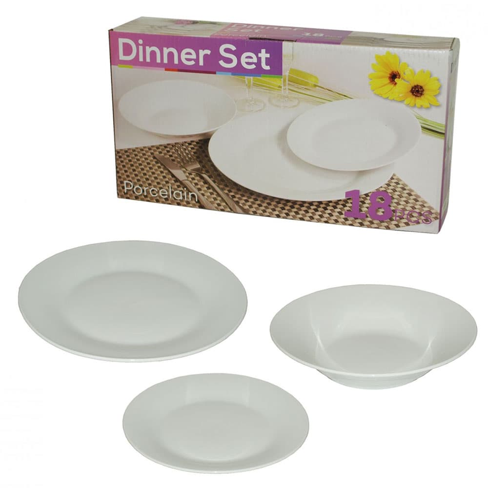 Komplet tanjira za ručavanje - 18 delova