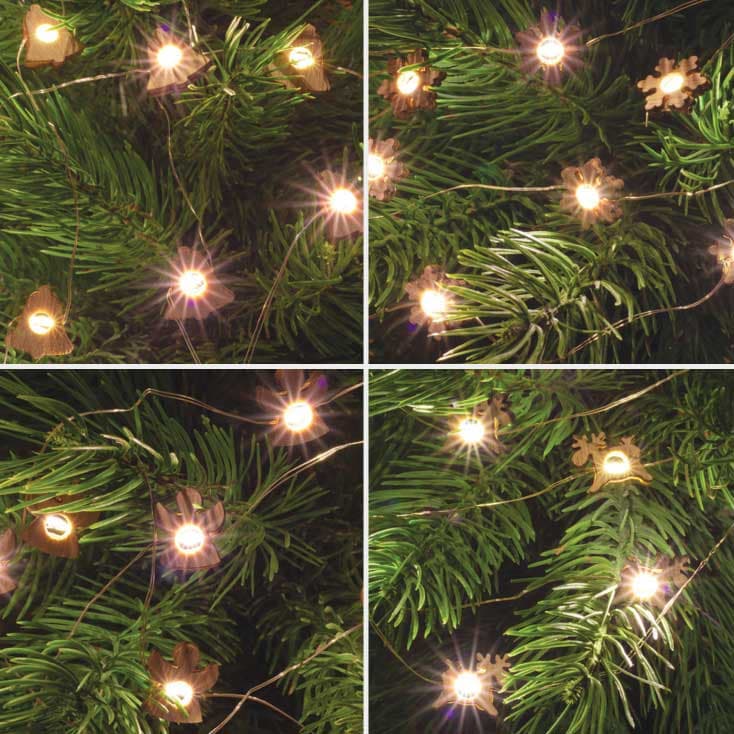 Novogodišnje lampice na baterije Assorted ML23/WW