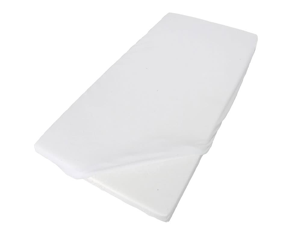 Čaršav frotir 160 x 80 cm bele boje za dečije krevete