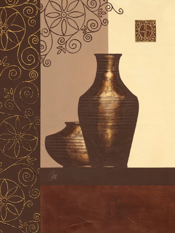 Slika Vaze-ćupovi u bronzanoj boji 60x80cm GR 1021