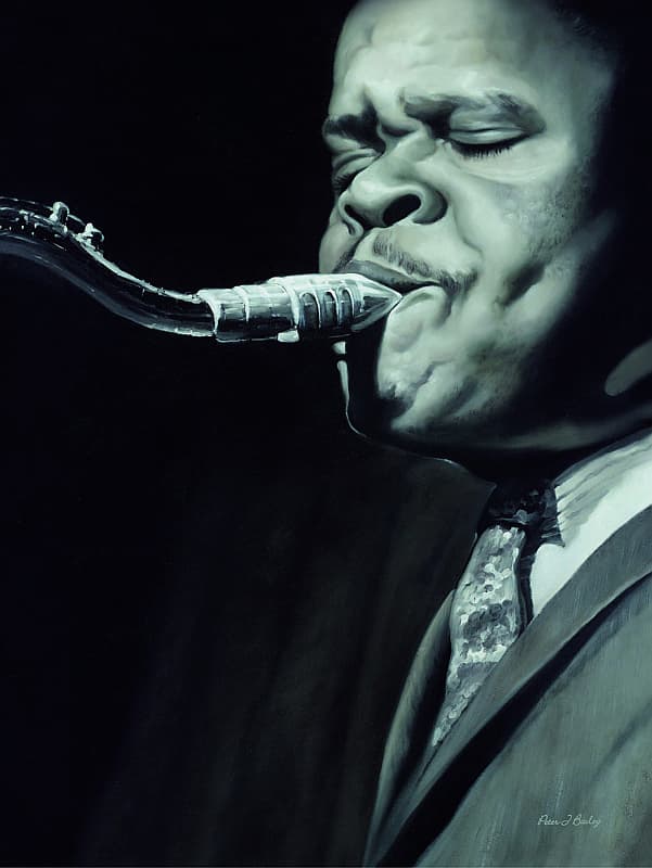 Slika Old posters  - Jazz player PEB 1001