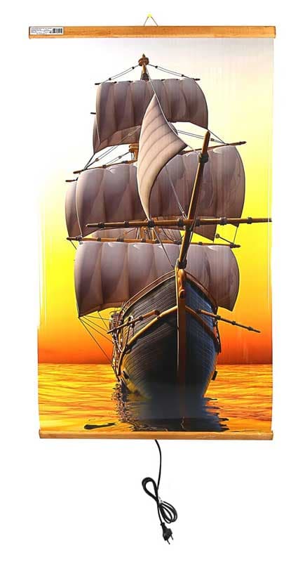 Zidna Poster Grejalica Brod 500W 105x60 cm