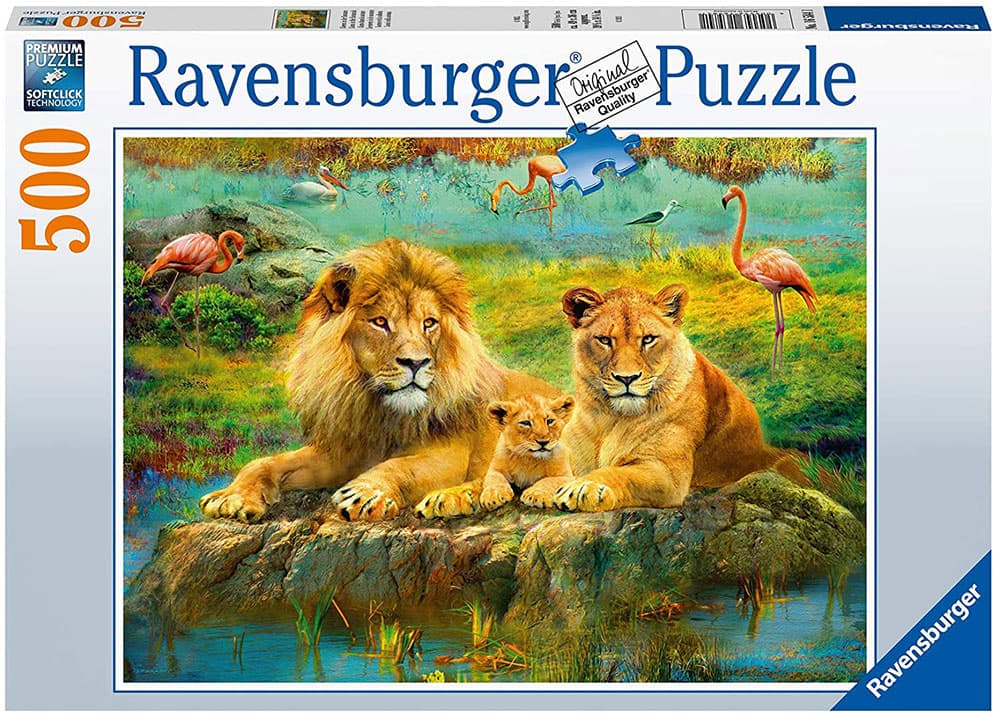 Ravensburger Puzzle Slagalica 500 - Lavovi u savani 16584