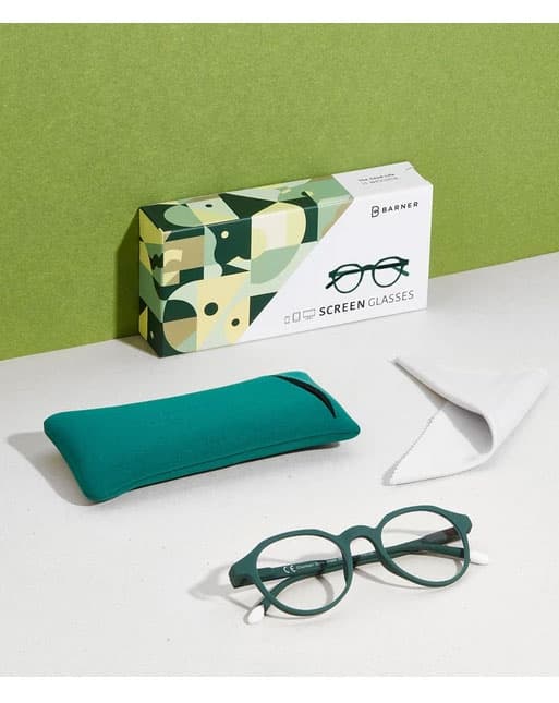 Barner Chamberi Dark Green Naočare Koje Štite Od Plavog Svetla