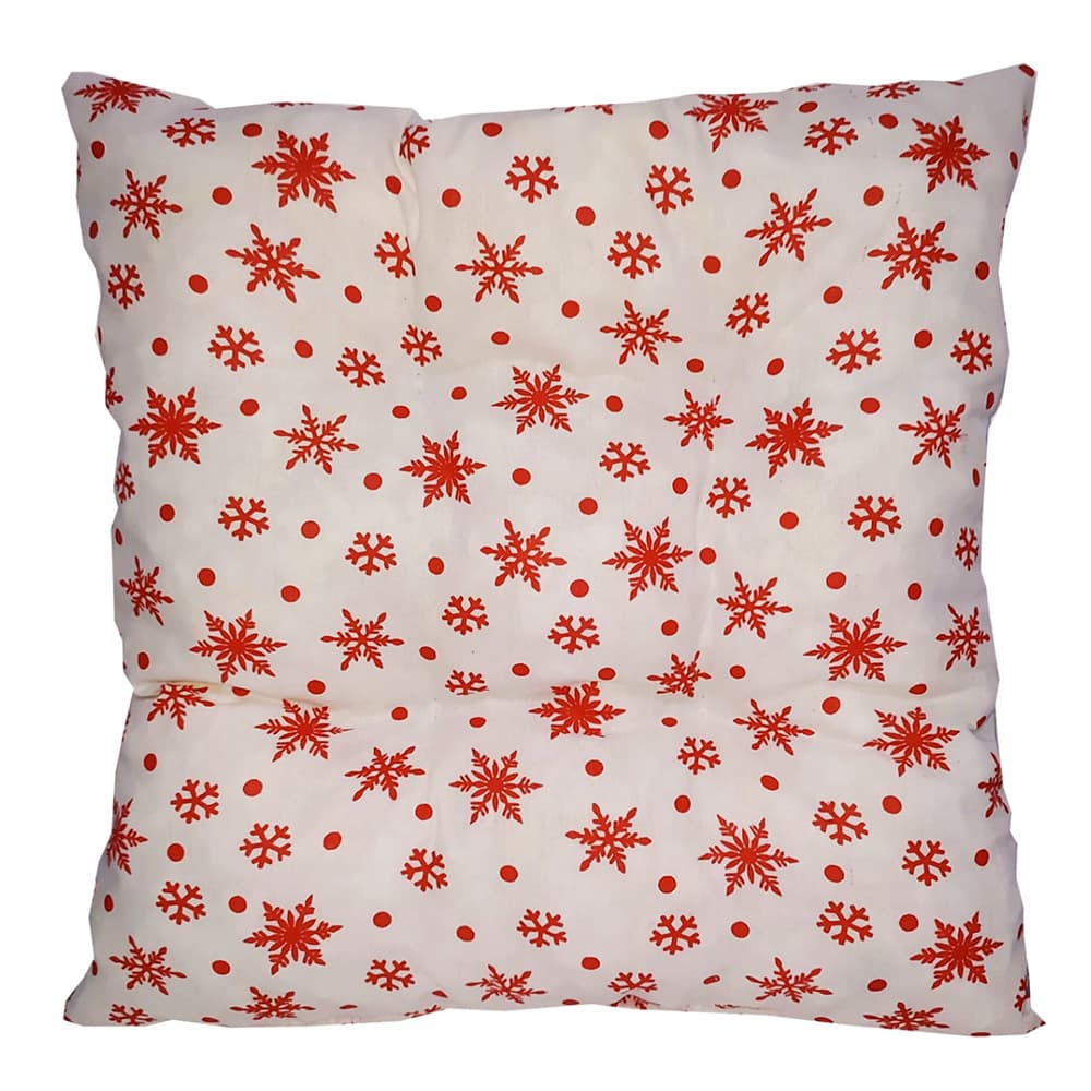 Jastuk sedalica za stolicu Red Alaska 40 x 40 cm