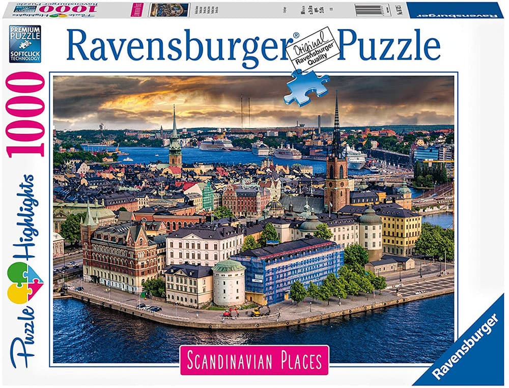 Ravensburger Puzzle Slagalica 1000 delova - Stokholm, Švedska 12000114