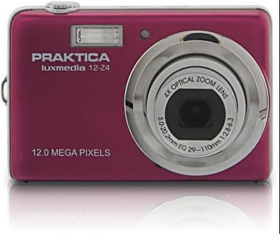 Praktica digitalni fotoaparat Luxmedia 12-Z4 crveni