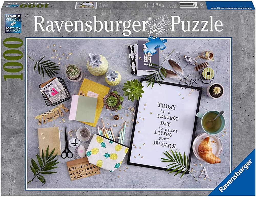 Ravensburger Puzzle 1000 delova - Počni da živiš svoj san! 19829