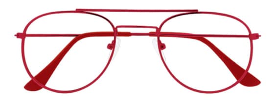 Prontoleggo naočare za čitanje sa dioptrijom Aviator, crvene +2.5
