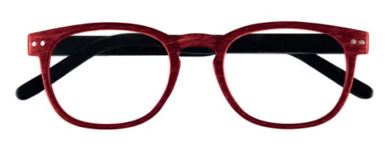 Prontoleggo naočare za čitanje sa dioptrijom Wenge crvene +3.0