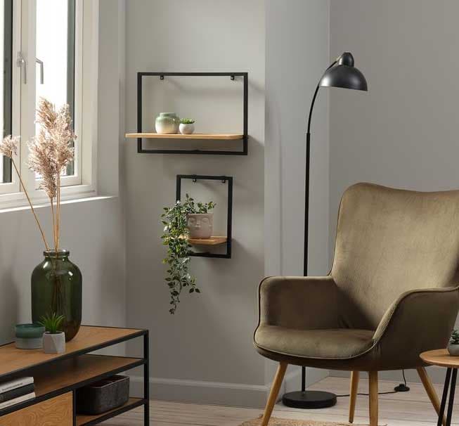 Zidne police TDL 2kom.