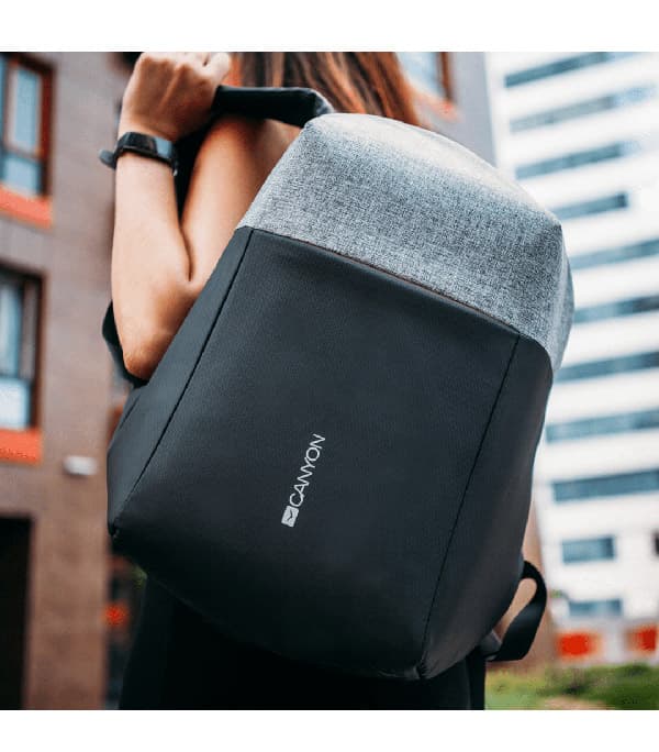 Ranac protiv krađe Canyon BP-G9 crno-sivi