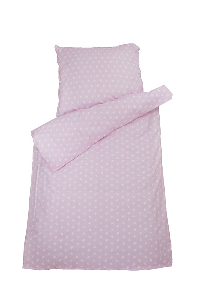 Dečija posteljina 160x110cm - Pink stars