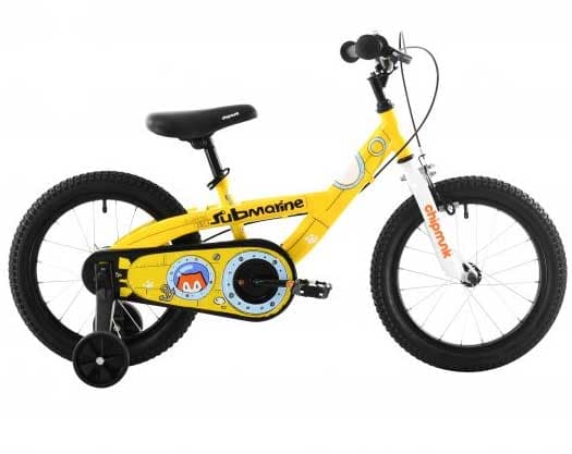 Dečiji bicikl sa pomoćnim točkićima Royal Baby BMX 14 Žuta