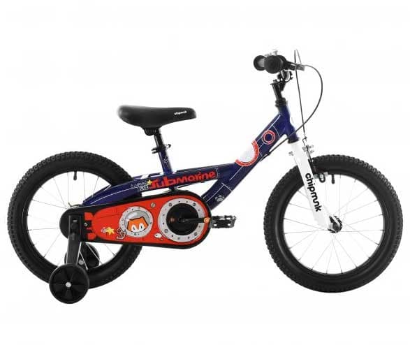 Dečiji bicikl sa pomoćnim točkićima Royal Baby BMX 16 Tamno plava