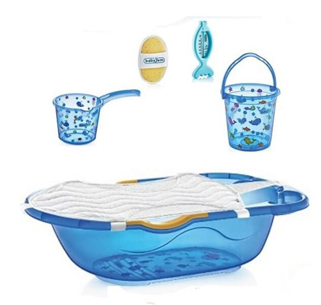 Babyjem set za kupanje 6 delova blue 92-25405