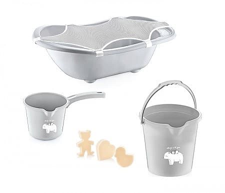 Babyjem set za kupanje 5 delova grey 92-14393