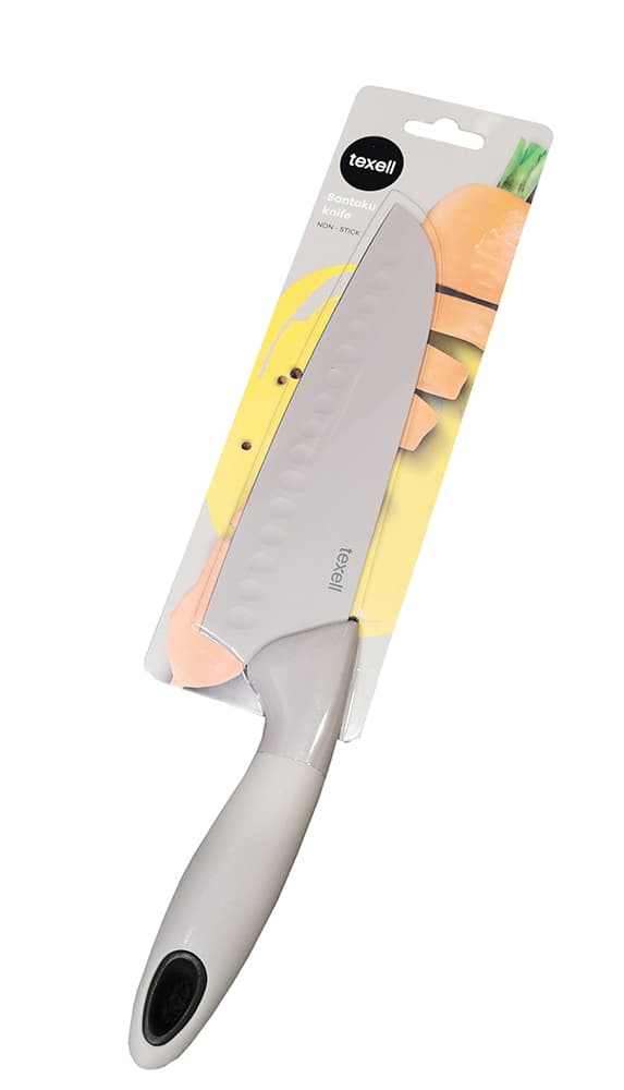 Nož santoku Spring Texell TNS-SN334 siva
