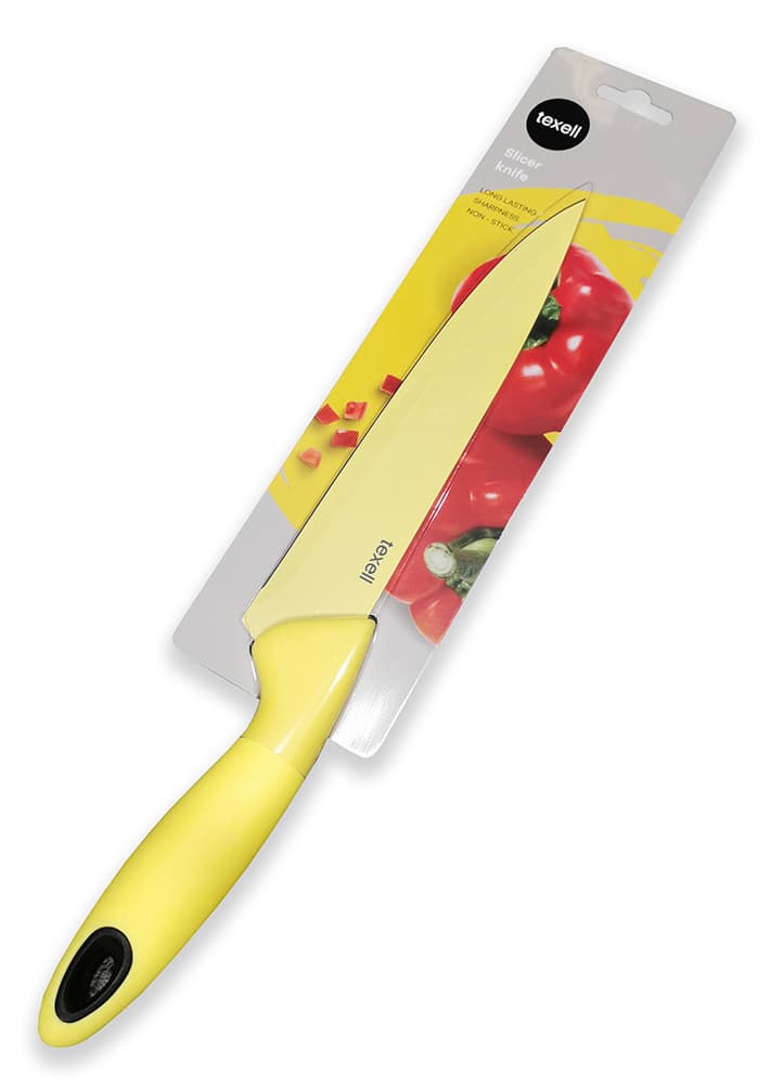Nož slicer Spring Texell TNS-S335 žuti