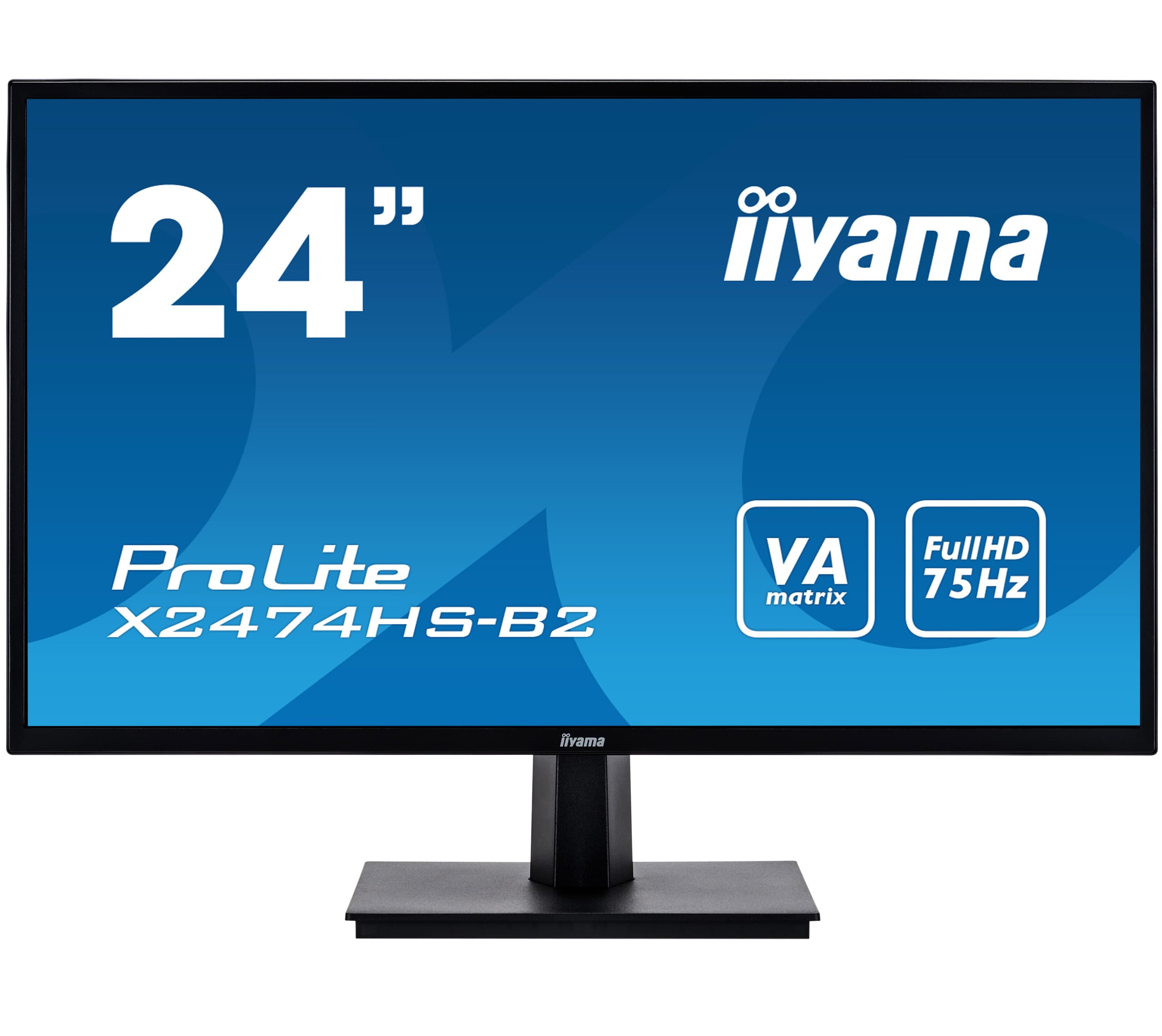 24-inčni Full HD monitor sa VA tehnologijom ekrana IIYAMA ProLite X2474HS-B2