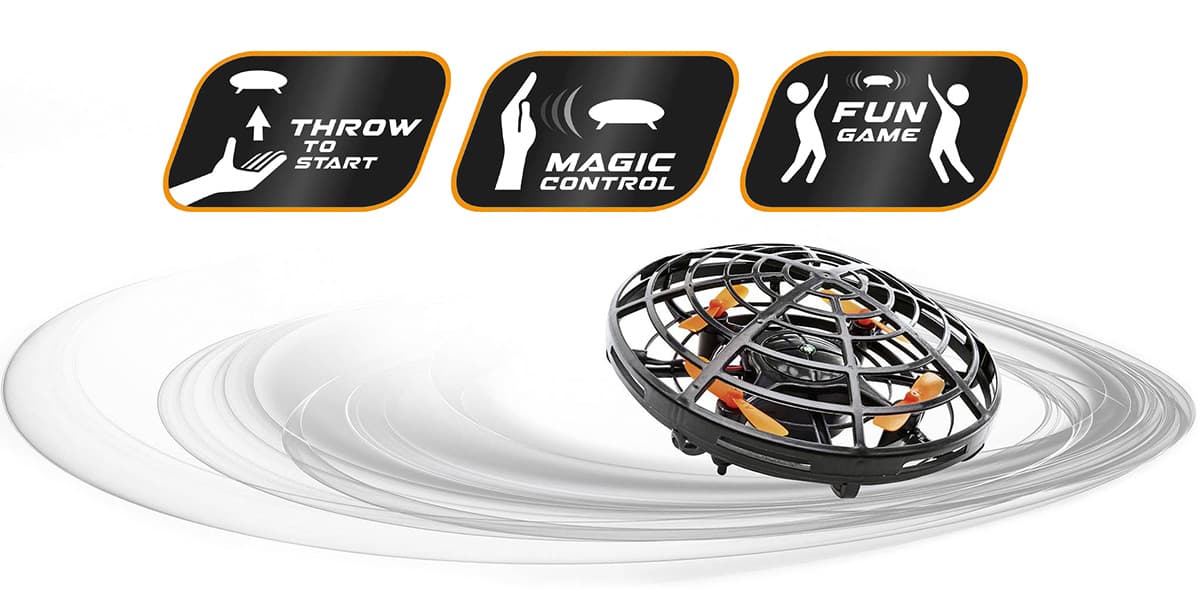 REVELL Mini dron Quadcopter Magic Mover Black RV24107