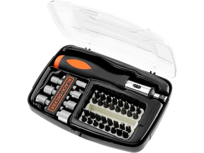 Black+Decker set nastavaka i adaptera za šrafljenje, A7062