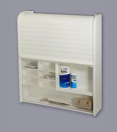 Višenamenski ormarić za kupatilo 092, rolo vrata