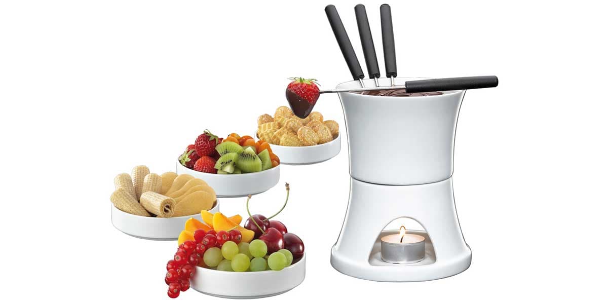 CILIO Čokoladni fondi set za 4 osobe 350ml