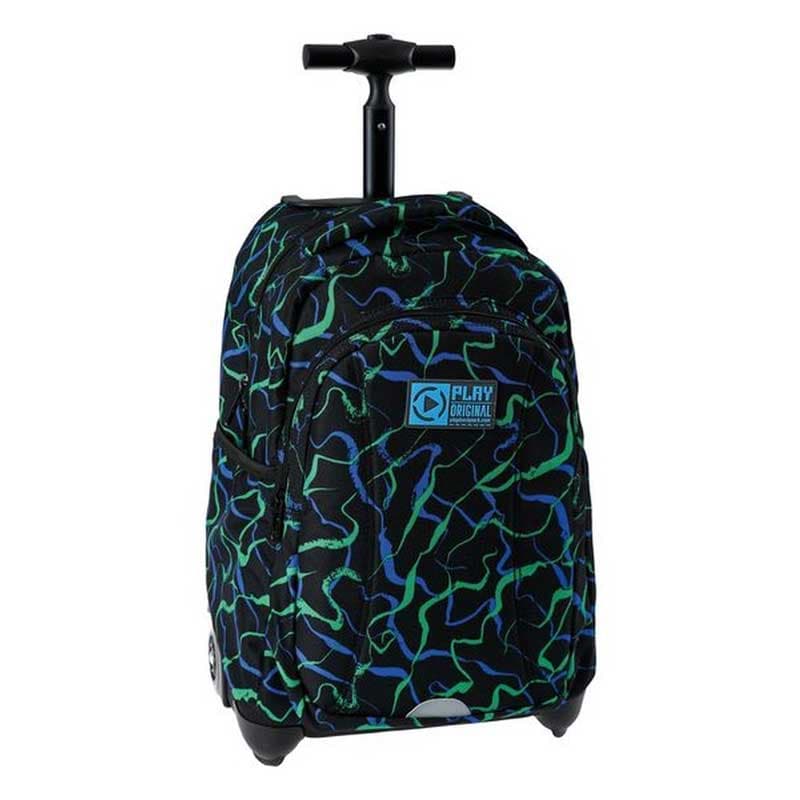 Školski ranac sa točkićima Play Trolley Lines