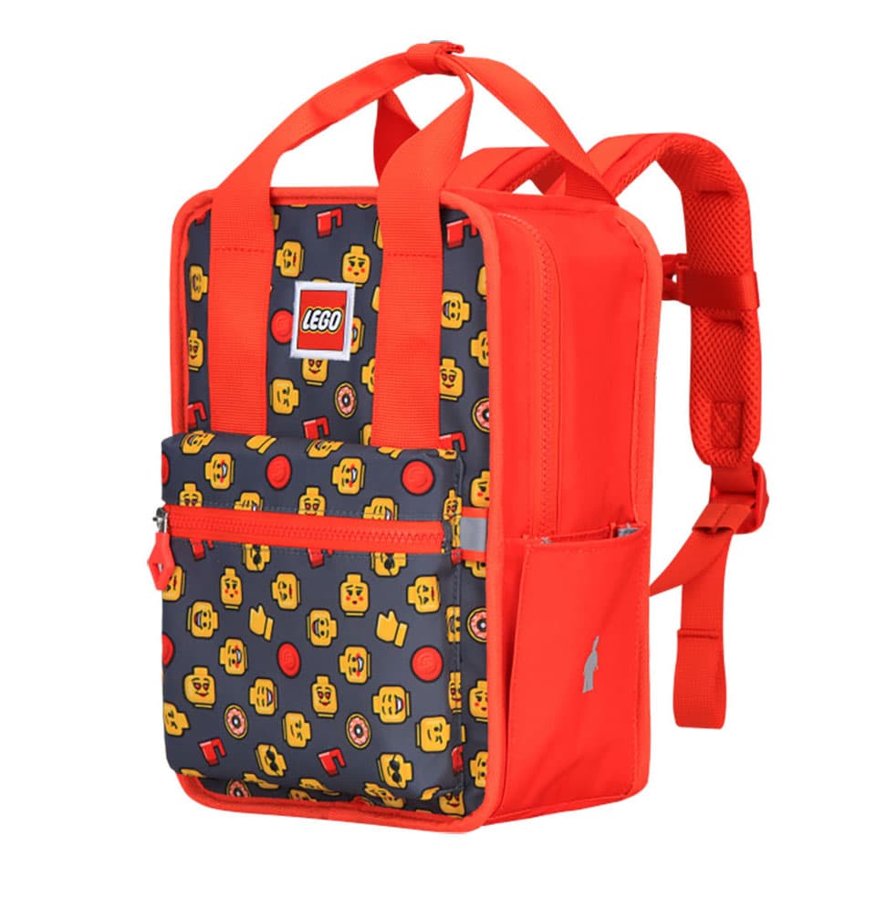 LEGO® Tribini Ranac za vrtić 32cm Heads And Cups Red 20127-1932
