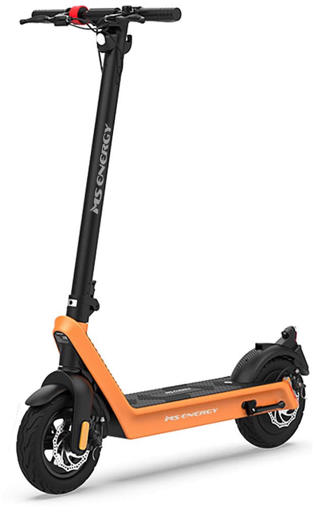 Sklopivi električni trotinet velikog dometa MS Energy e21 Orange