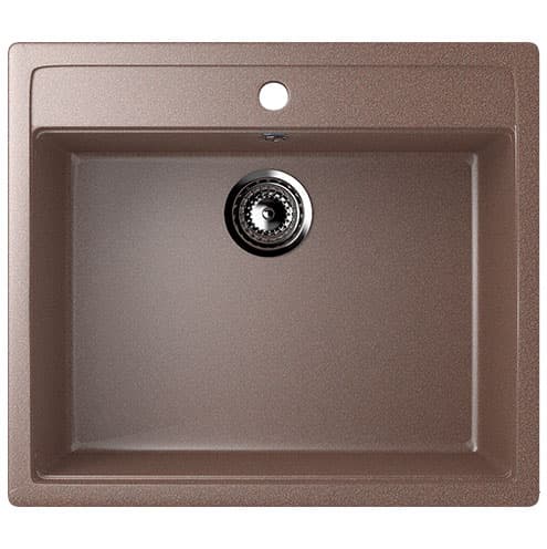 Granitna sudopera sa sifonom Ulgran U104-307 četvrtasta terakot