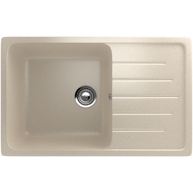 Granitna pravougaona sudopera sa sifonom Ulgran U400-328 bež