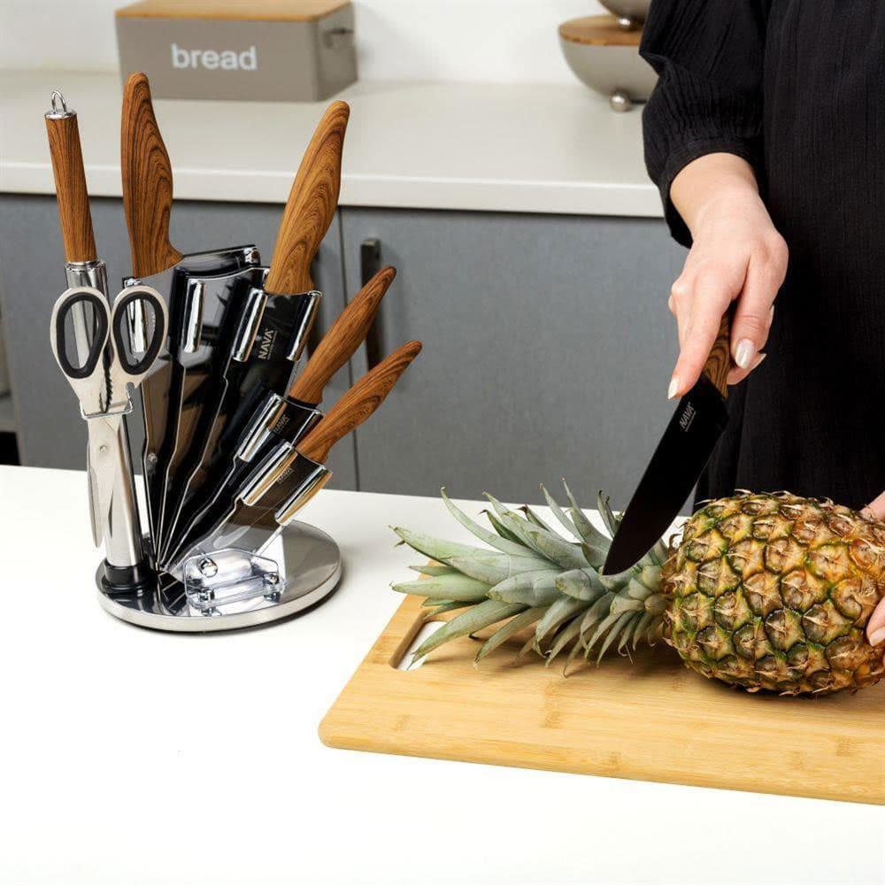 Set kuhinjskih noževa 8 delova Nava NV10-167-004