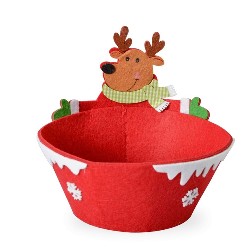 Novogodišnja dekoracija Korpice Irvas 18cm - 2 kom