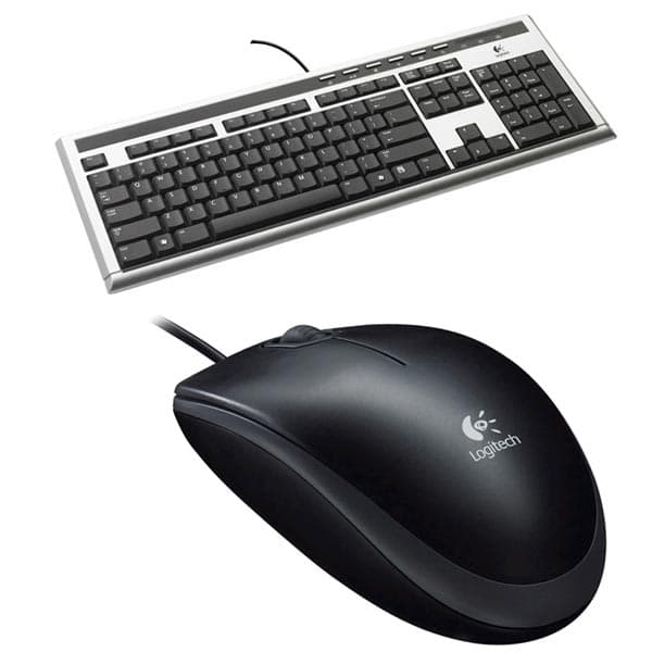 Logitech Ultrax Tastatura + Logitech B110 Miš