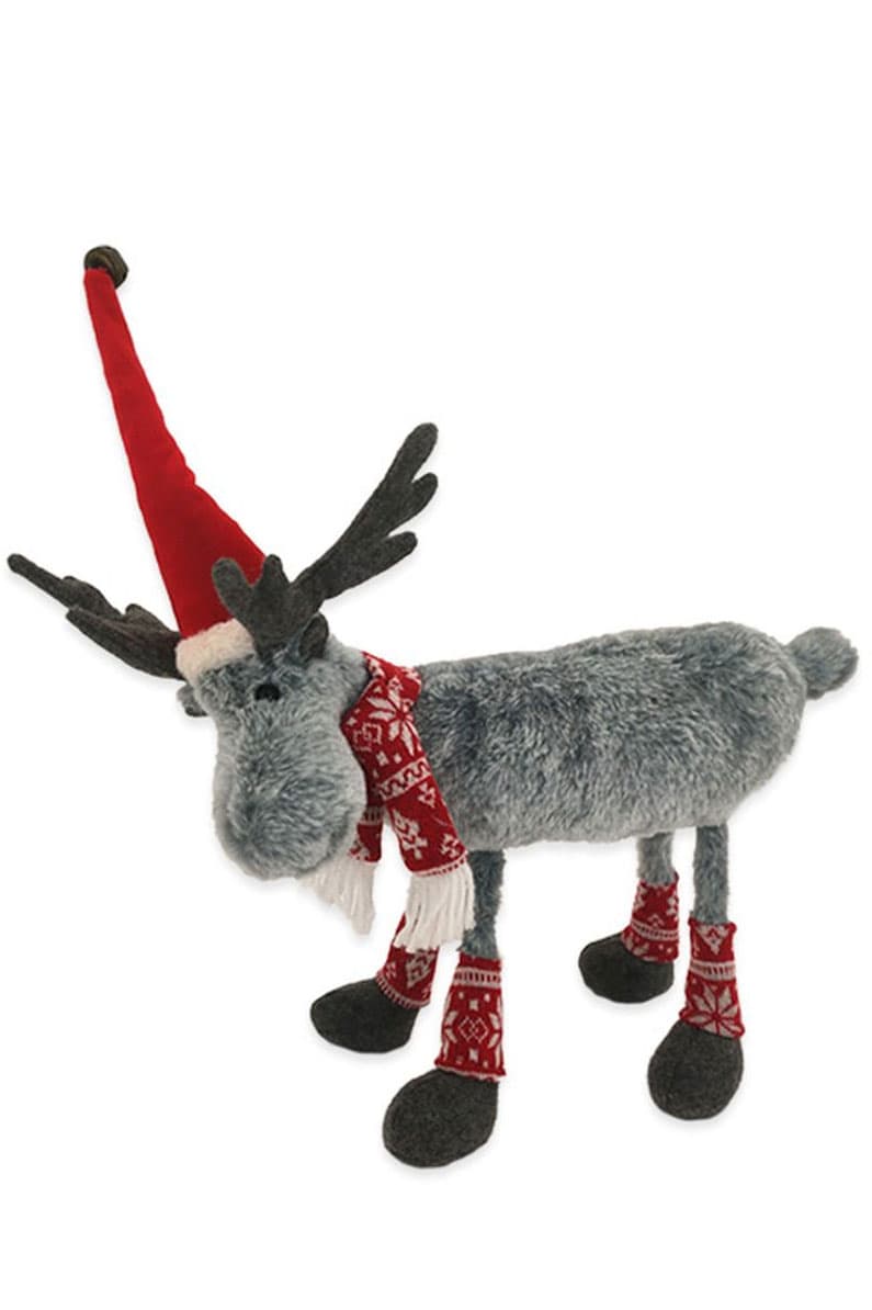 Novogodišnja dekoracija Pompeli irvas 38 cm