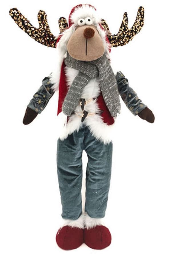 Mery novogodišnja dekoracija irvas Samson 75 cm