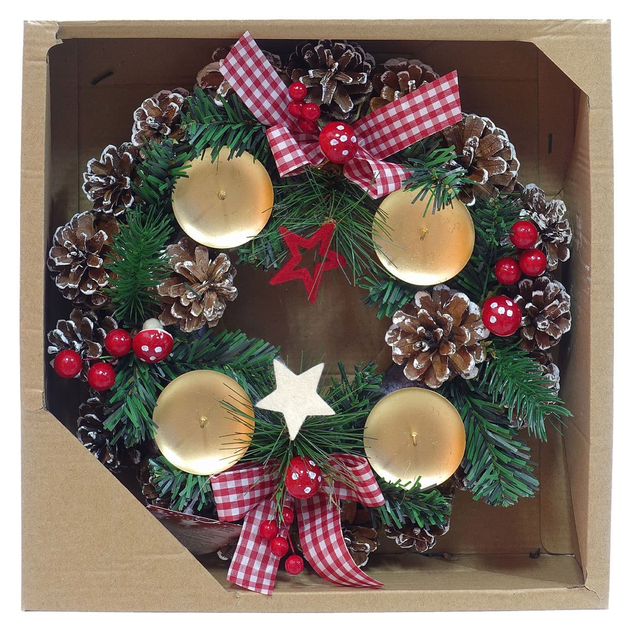 Dekorativni Novogodišnji Venac 31 cm