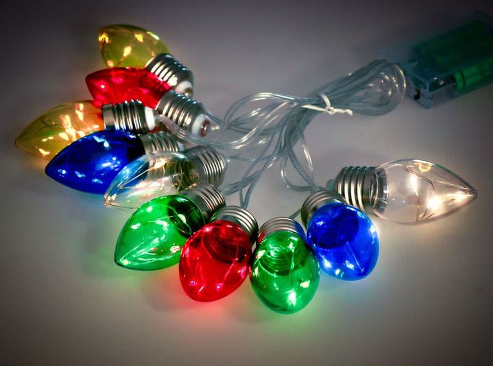 Novogodišnje sijalice 10LED 3m multikolor na baterije