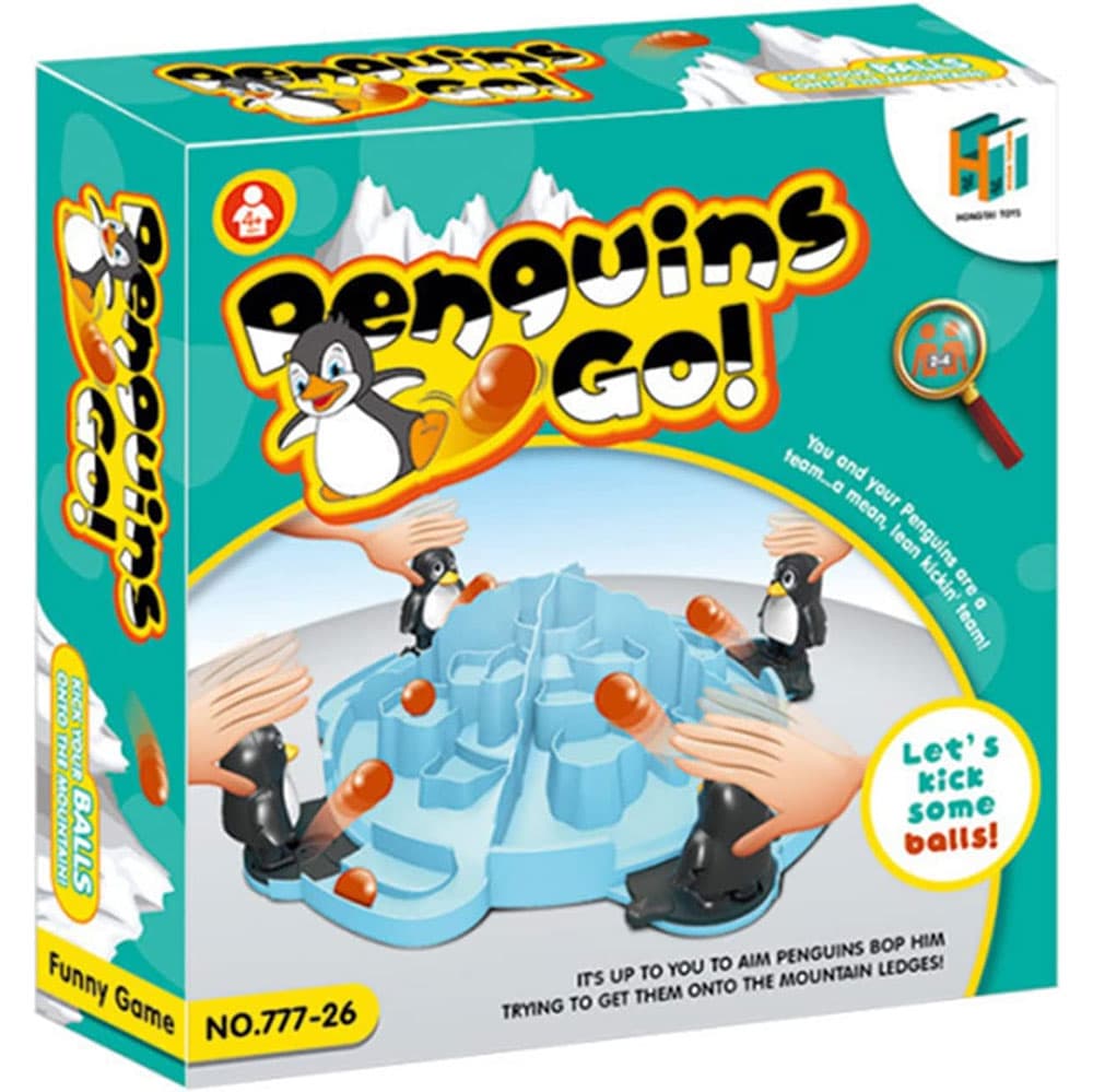 Pingvini Šutiraju Loptu Društvena Igra